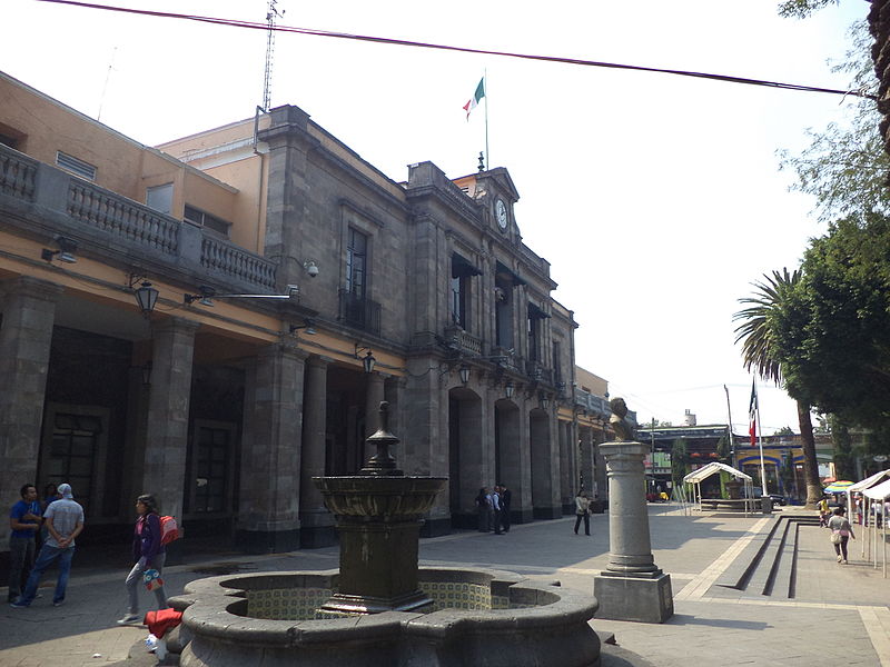 Tlalpan Municipal Palace/Parque de la Constitución