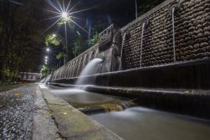 The Fountain of Nezahualcoyotl in Chapultepec