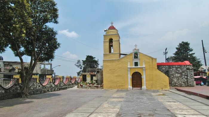 San Miguel Xicalco Church & Town