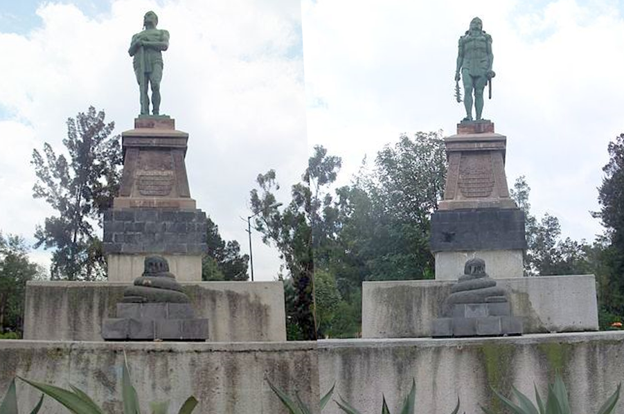 Indios Verdes Monument