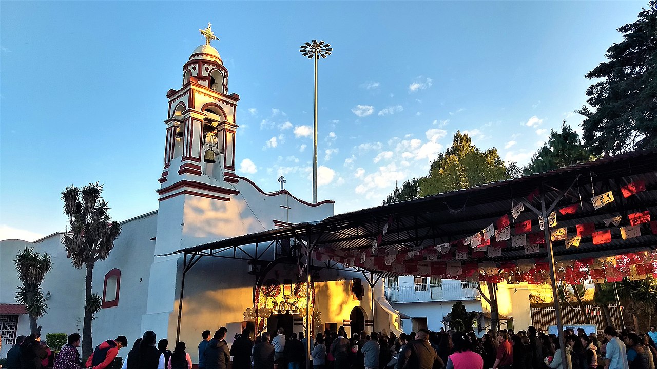 San Bartolomé Xicomulco Church and Town