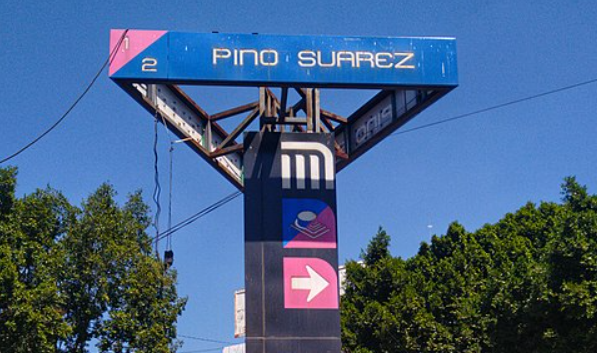 pino suarez metro